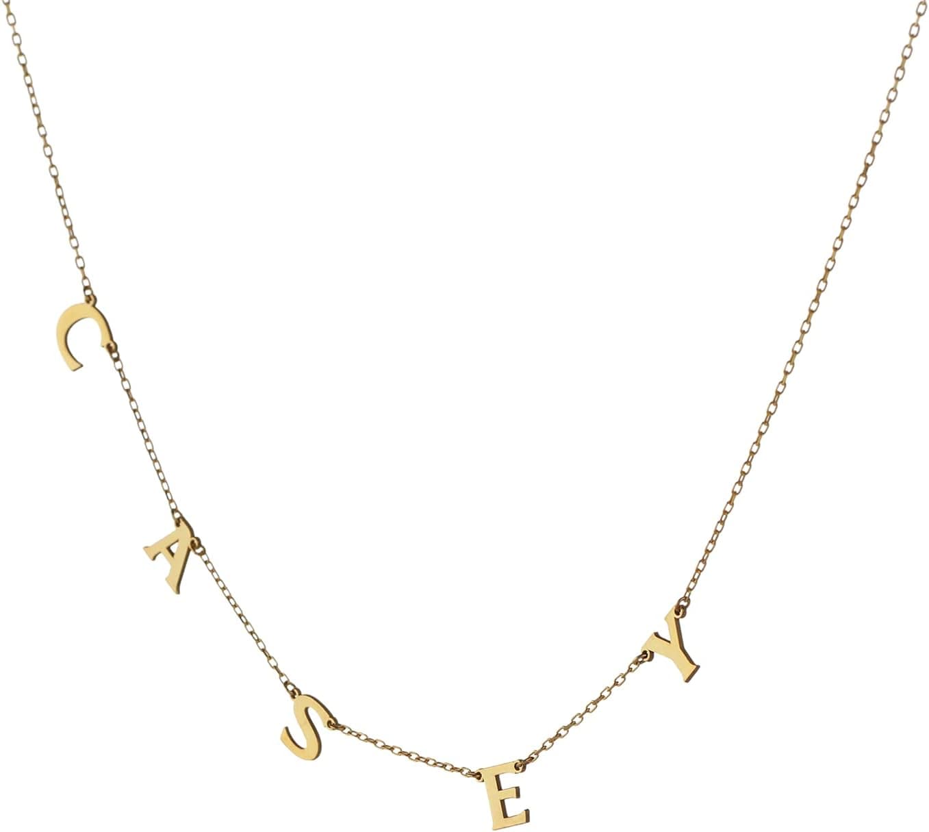 GLDN Bennett Necklace (Custom Pendants + Initial Tags) by gldn