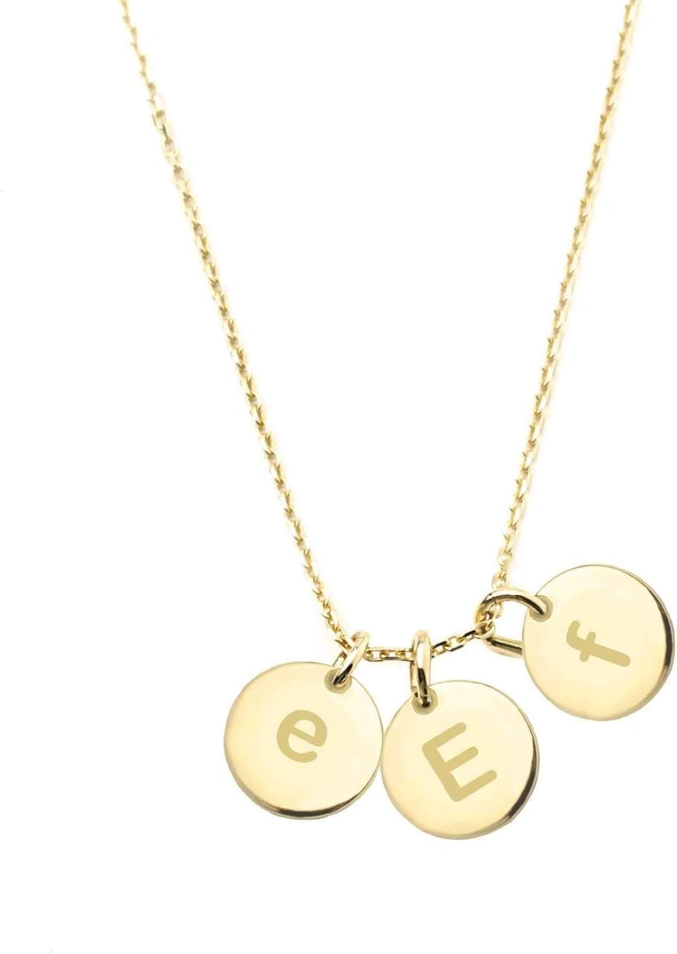 Mejuri Personalized Disc Necklace by mejuri