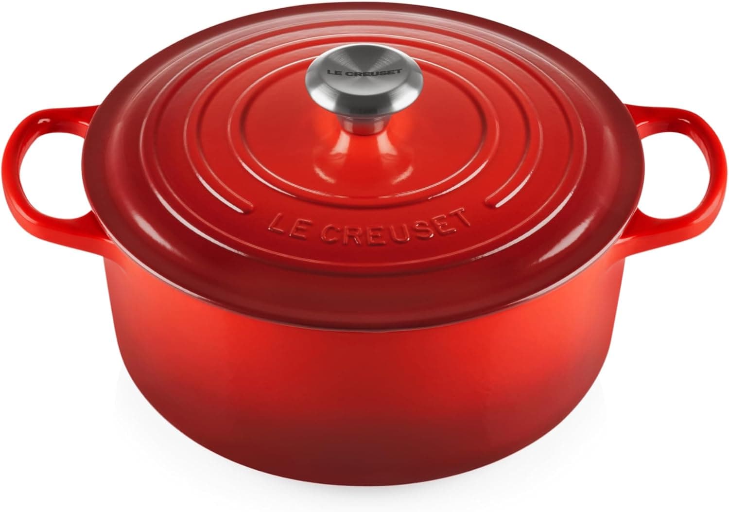 Le Creuset Signature Round Dutch Oven, 5.5 qt. — Cerise by le creuset