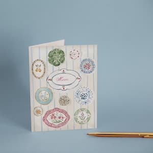 Mother's Day Card - Plate Wall by etsy