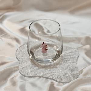 Handmade Unicorn Stemless Wine Glass: Unique Drink Bar Decor by etsy