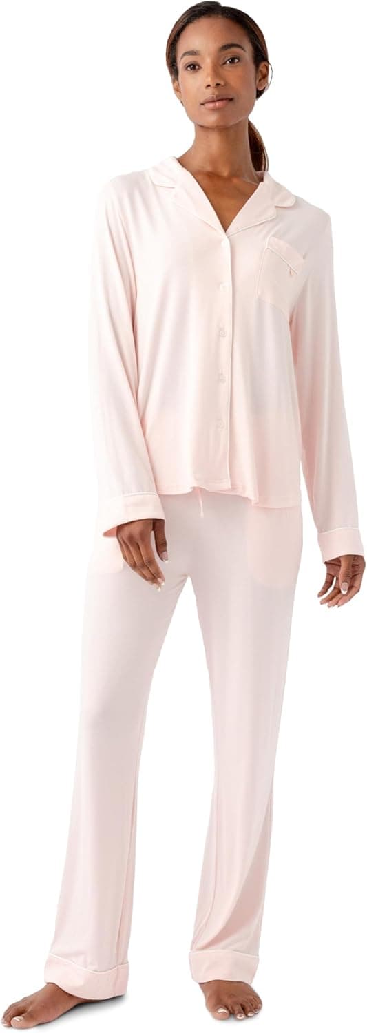 Cozy Earth Short Sleeve Bamboo Pajama Set by cozy earth