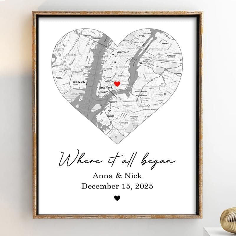 Where it All Began Couple Art by Amazon