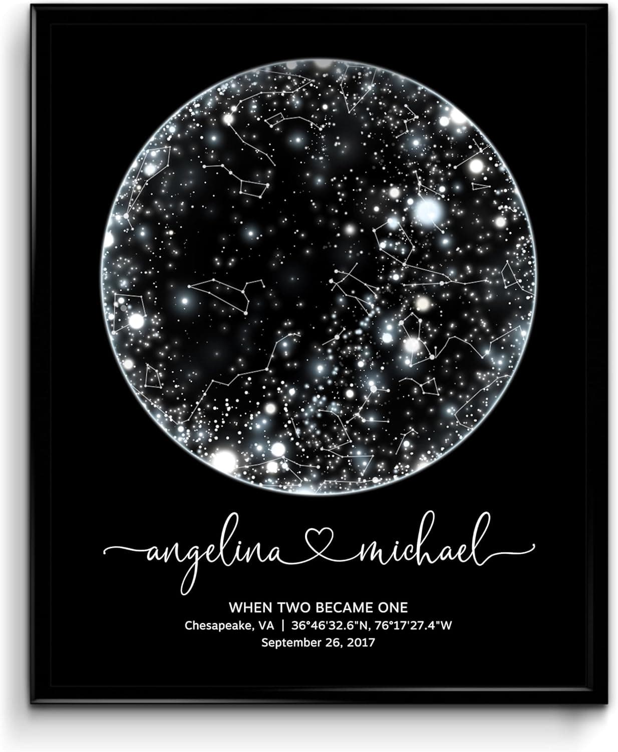 Custom Star Map by Amazon