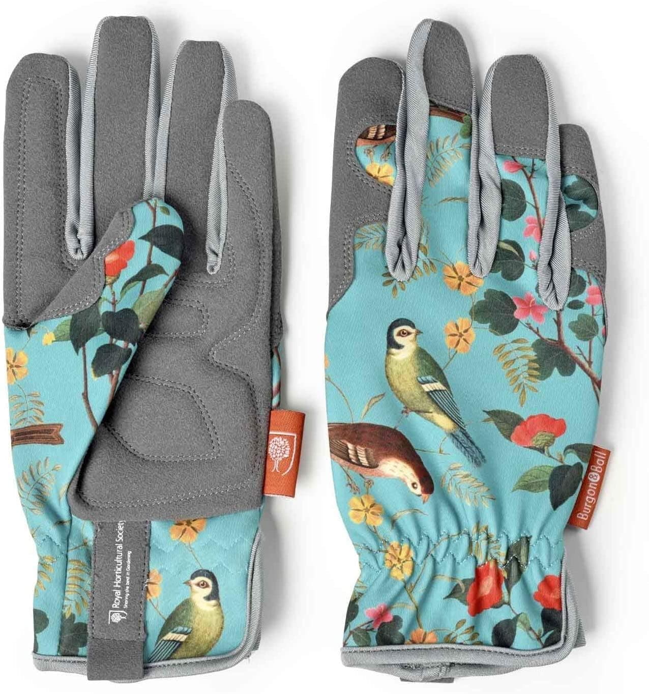 Burgon & Ball Gingham Garden Gloves by Amazon